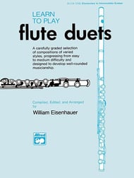 LEARN TO PLAY FLUTE DUETS cover Thumbnail